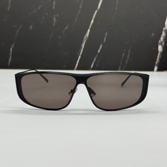 NEW SAINT LAURENT SL605 LUNA 002 SUNGLASSES WOMEN SQUARE BLACK EYEWEAR SL 605